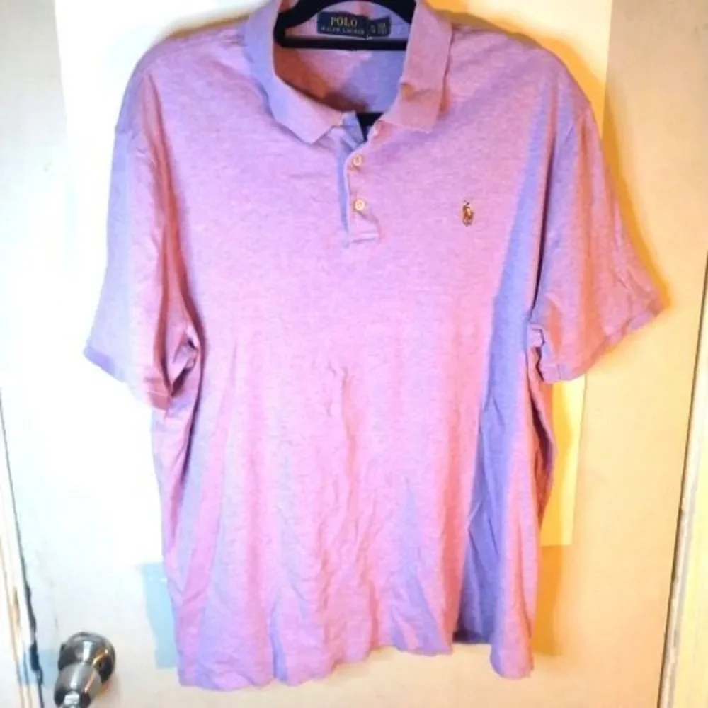 Polo by‎ Ralph Lauren Purple Golf Polo Shirt Men's Size XL